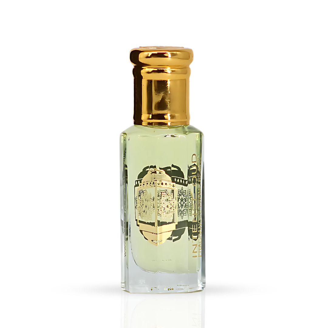 Dark Amber Perfume Oil 12ML (0.40 OZ) With Black Gift Box By Intense Oud | Floral Jasmine, Warm Amber & Creamy Vanilla.