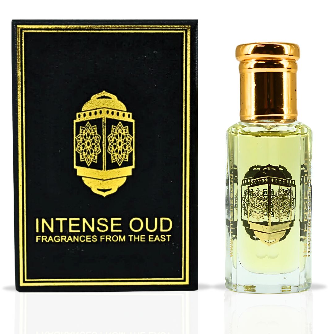 Rouje Perfume Oil 12ML (0.40 OZ) With Black Gift Box By Intense Oud | Sweet Red Fruits & Saffron With A Woody Base.