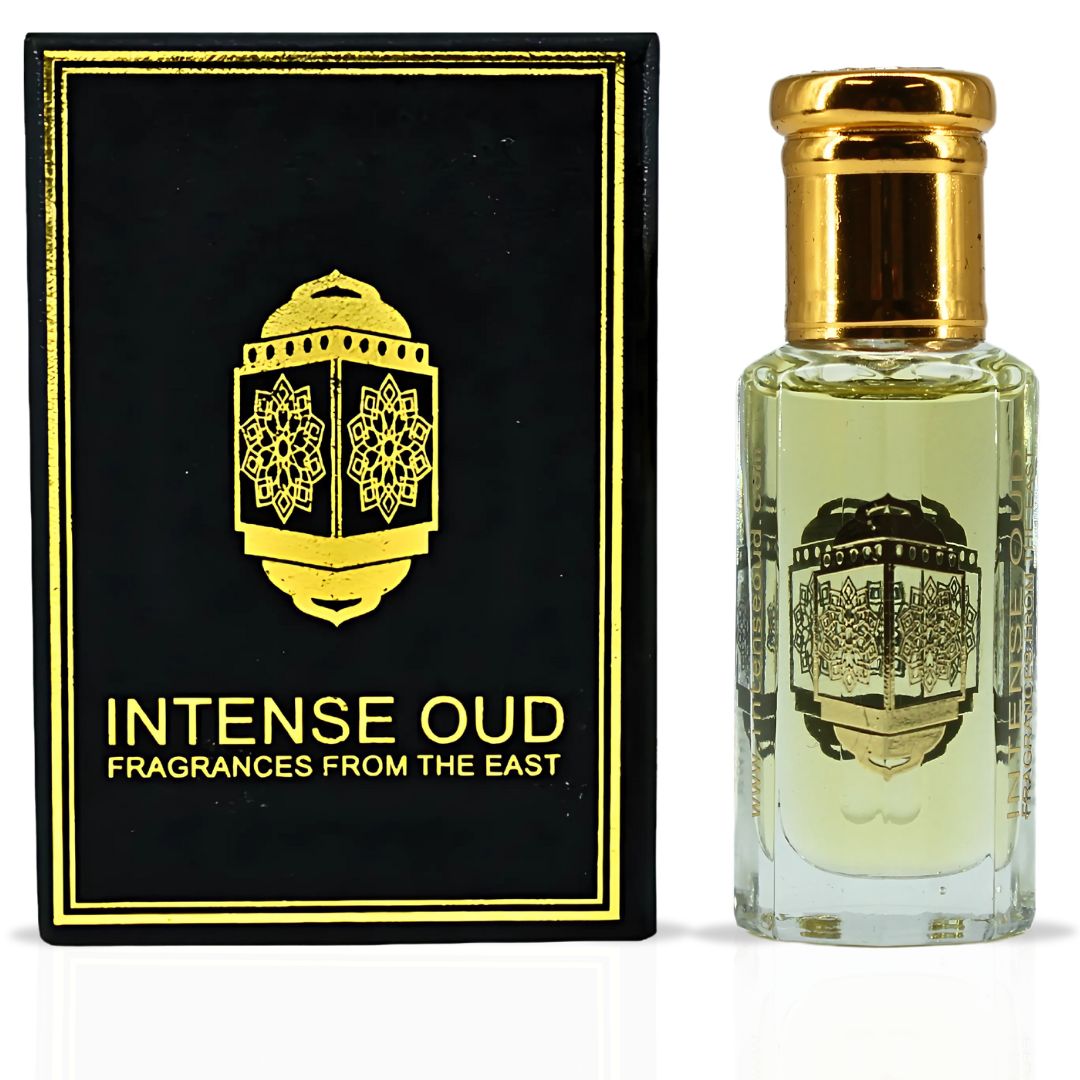 Attar Al Wardat Perfume Oil 12ML (0.40 OZ) With Black Gift Box By Intense Oud | Fresh Rose & Bright Bergamot With A Woody Finish.