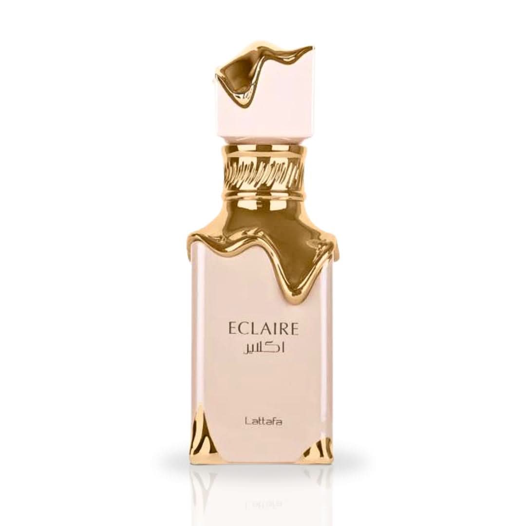 Lattafa Eclaire Eau de Parfum spray 100ml bottle, elegant packaging and design for women.