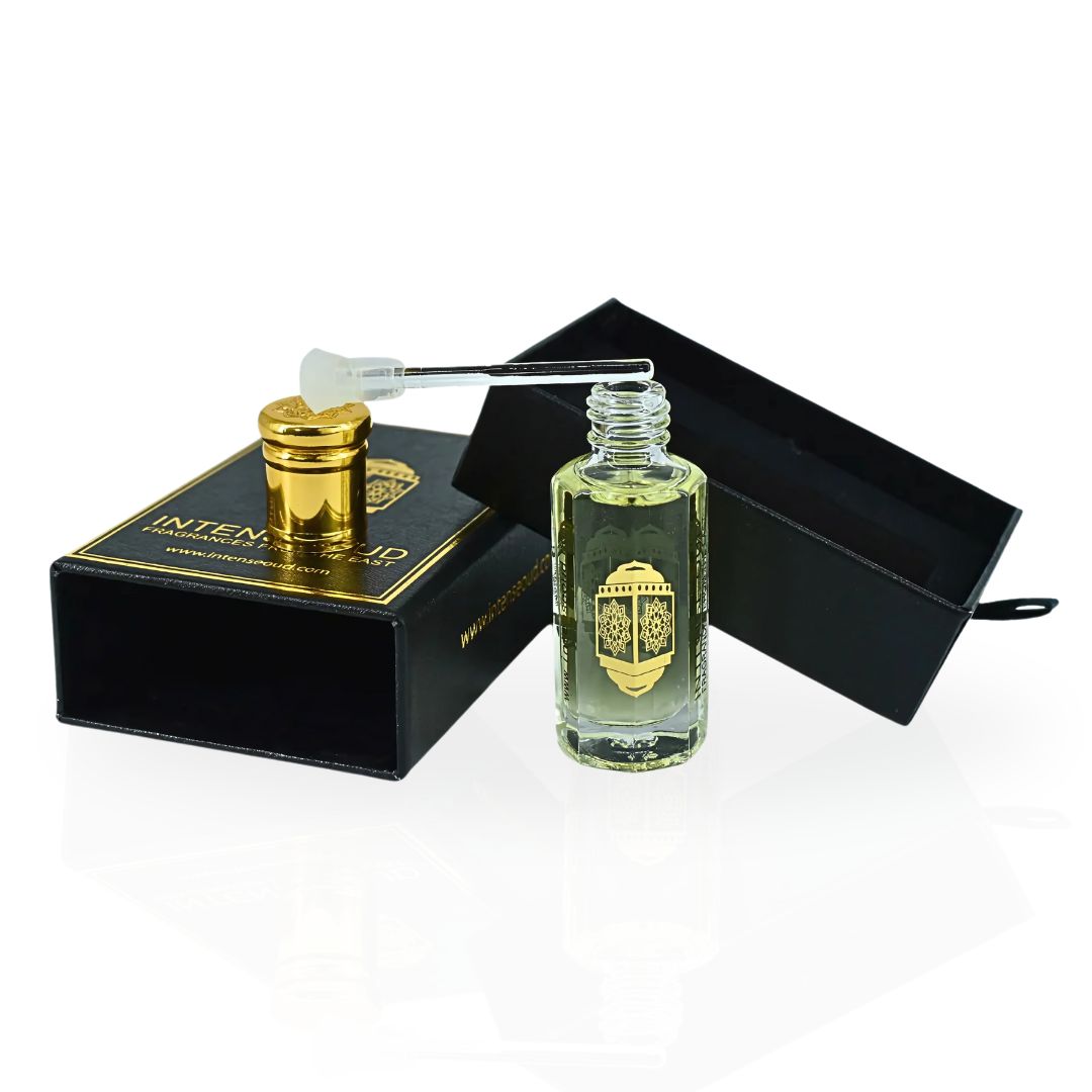 Shining Crystal Perfume Oil 12ML (0.40 OZ) With Black Gift Box By Intense Oud | A Fresh Blend Of Icy Yuzu, Soft Florals & Warm Woody Musk.