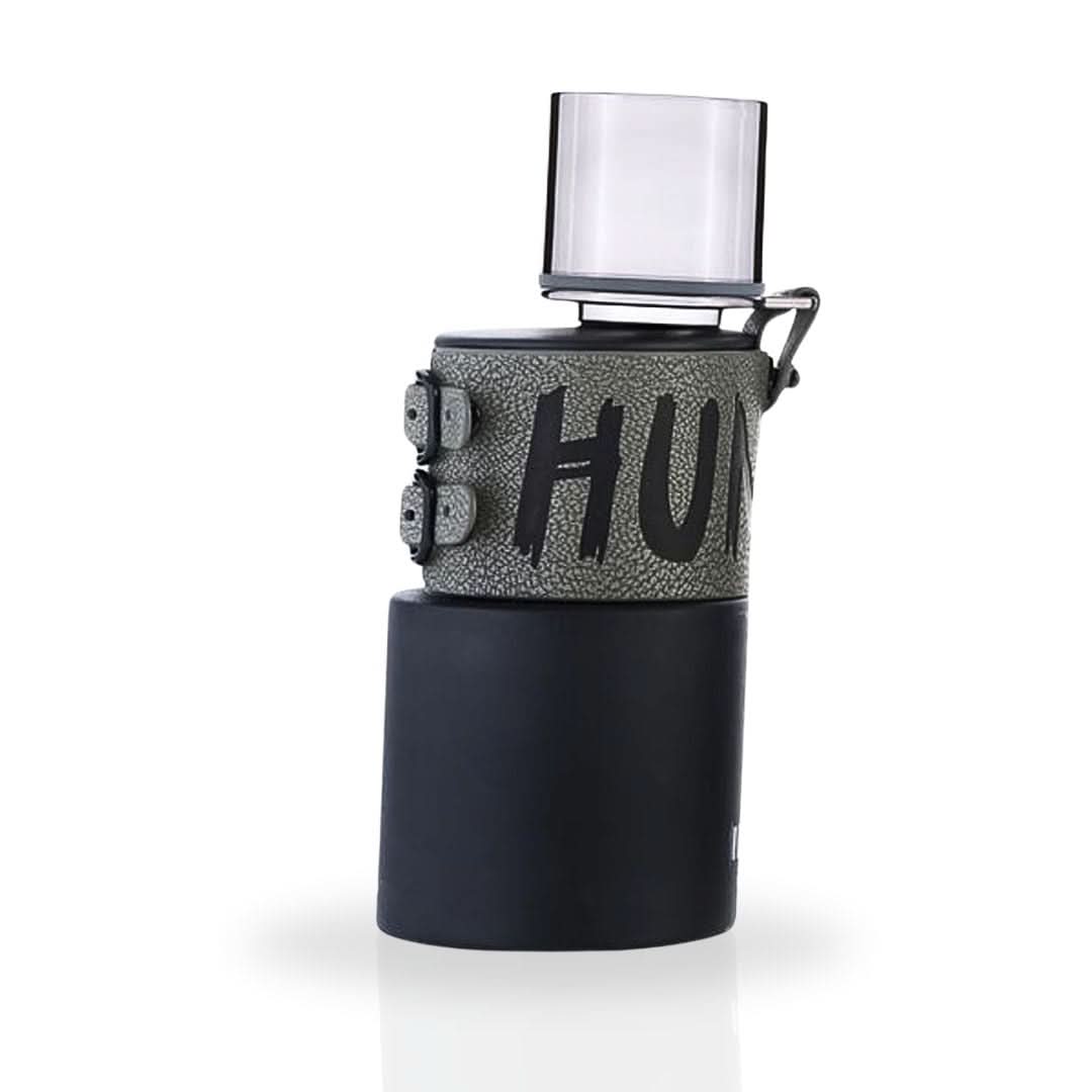 Hunter Intense For Men EDP spray by Armaf, 100ml, featuring a long-lasting, exotic masculine scent in sleek packaging.