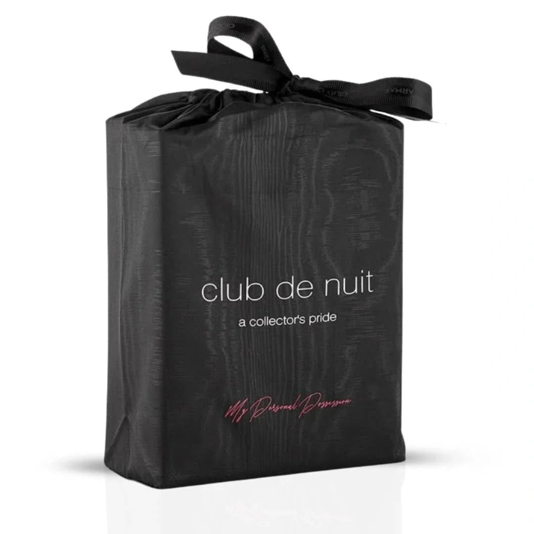 Bottle of Armaf Club De Nuit Intense Man Limited Edition EDP parfum in 105ml gift box, sleek design with cap and packaging details.
