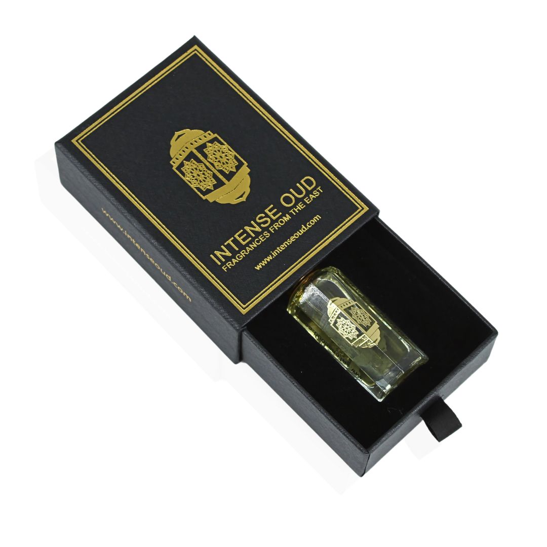 Attar Al Wardat Perfume Oil 12ML (0.40 OZ) With Black Gift Box By Intense Oud | Fresh Rose & Bright Bergamot With A Woody Finish.