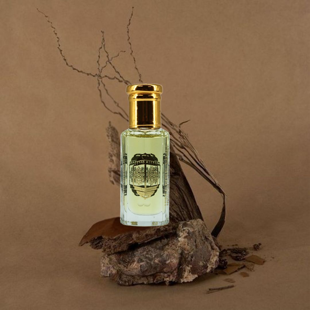 Attar Al Wardat Perfume Oil 12ML (0.40 OZ) With Black Gift Box By Intense Oud | Fresh Rose & Bright Bergamot With A Woody Finish.