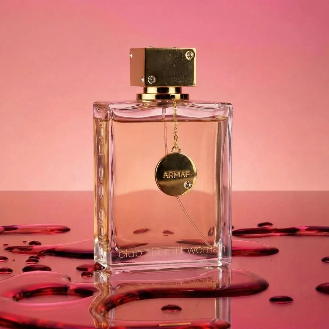 Armaf Club De Nuit Women Eau de Parfum spray bottle, 200ml, with elegant packaging and floral scent details visible.